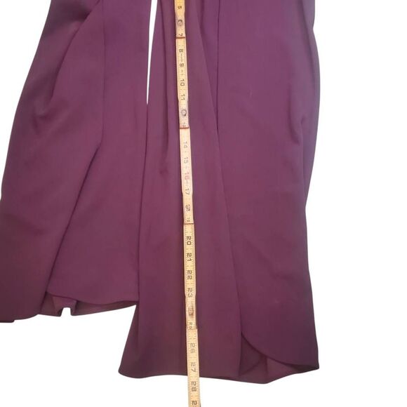 Shelby and Palmer Sleeveless V Neck Split Flare Leg Jumpsuit, Size 14 - Picture 9 of 12